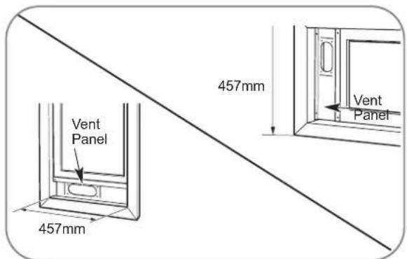 LG GP120CE - WINDOW VENT PANEL AND EXTENSIONS - 1