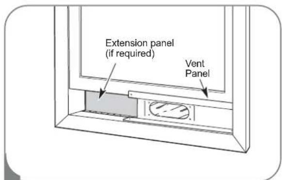 LG GP120CE - INSTALLATION IN VERTICAL SLIDING WINDOWS - 2