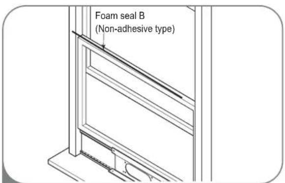 LG GP120CE - INSTALLATION IN VERTICAL SLIDING WINDOWS - 4
