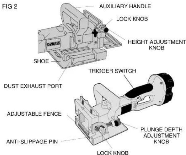 DEWALT DW932K - ADJUSTABLE FENCE - 1