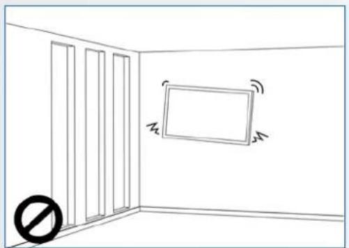 Legamaster ETX8620 - AVISO DE SEGURIDAD DE MONTAJE EN PARED - 2