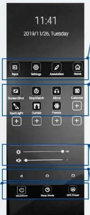 Legamaster ETX7520 - MENU DE INICIO RAPIDO - 1
