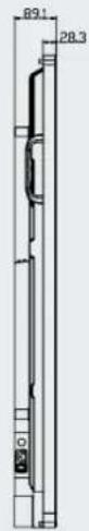 Legamaster ETX7520 - DIMENSIONS - 11