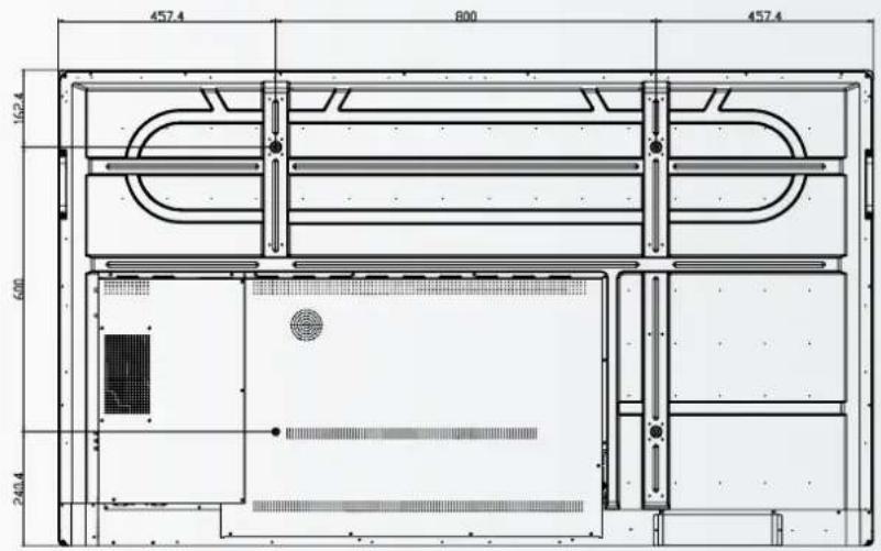 Legamaster ETX7520 - DIMENSIONS - 13