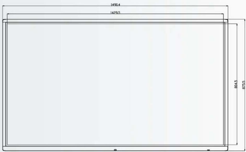 Legamaster ETX7520 - DIMENSIONES - 4