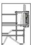 WHIRLPOOL WFE 2B19 UK N - ÜST RAFIN YÜKSEKLİĞİNİN AYARLANMASI - 2