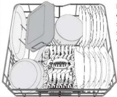 WHIRLPOOL WFE 2B19 UK N - FOLDABLE FLAPS WITH ADJUSTABLE POSITION - 4