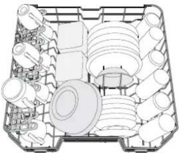 WHIRLPOOL WFE 2B19 UK N - LOADING THE RACKS - 1