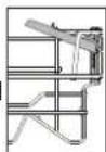 WHIRLPOOL WFE 2B19 UK N - FOLDABLE FLAPS WITH ADJUSTABLE POSITION - 2