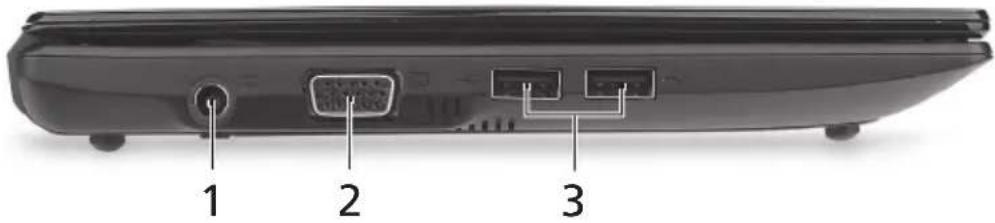 ACER Aspire One A150 - Vista da sinistra - 1