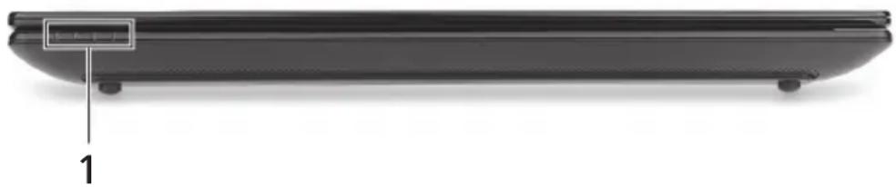 ACER Aspire One A150 - Vista frontale in dettaglio - 1