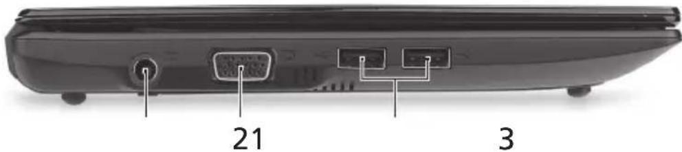 ACER Aspire One A150 - Sol görünüm - 1