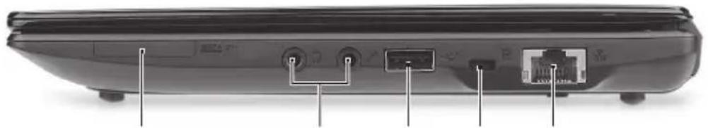 ACER Aspire One A150 - Vy fran hoger - 1