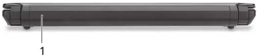 ACER Aspire One A150 - Vista traseira - 1
