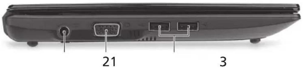 ACER Aspire One A150 - Vista izquierda - 1