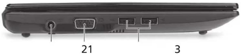 ACER Aspire One A150 - Vaade vasakult - 1