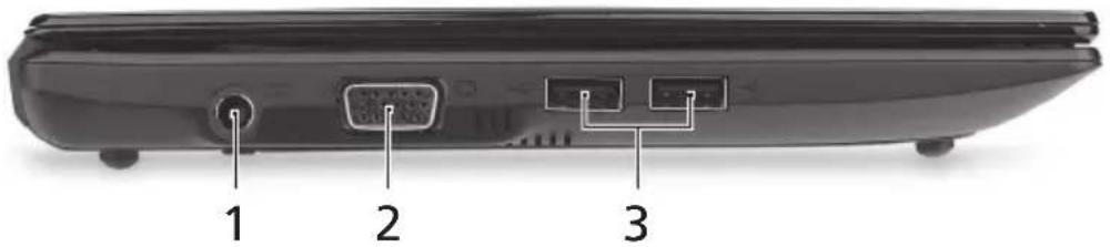 ACER Aspire One A150 - 左视图 - 1