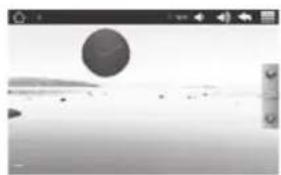 Arnova 9 G2 - L'ecran d'accueil etendu - 1