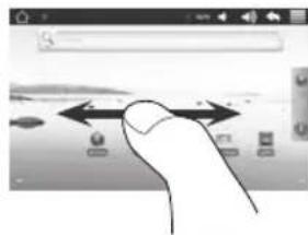 Arnova 9 G2 - L'ecran d'accueil etendu - 2