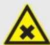 Stairville AF150 DMX - Symbole d'avertissement Type de danger - 5