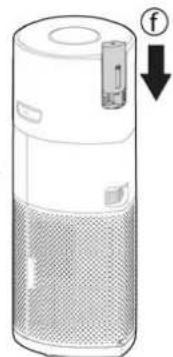 HOOVER HPURIFIER 700 HHP70CAH011 - Installare la Boccetta del Diffusore [Fig. 2] - 6