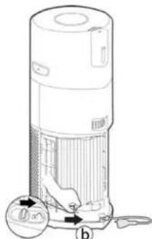 HOOVER HPURIFIER 700 HHP70CAH011 - Pulizia / Sostituzione del filtrro: [Fig. 17] - 2