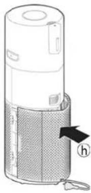 HOOVER HPURIFIER 700 HHP70CAH011 - Ensemble du filtrre [Fig. 1] - 6