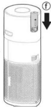 HOOVER HPURIFIER 700 HHP70CAH011 - Montez la bouteille du diffuseur [Fig. 2] - 6