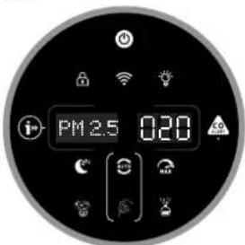 HOOVER HPURIFIER 700 HHP70CAH011 - Sistema di Monitoraggio Multi-Sensore - 1
