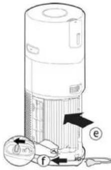 HOOVER HPURIFIER 700 HHP70CAH011 - Kaθαρισμος / Avτικατασταη του φιλτρου: [Eik. 17] - 5