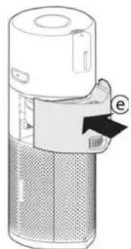 HOOVER HPURIFIER 700 HHP70CAH011 - Remplissez le réservoir de l'humidificateur [Fig. 3] - 5
