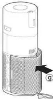 HOOVER HPURIFIER 700 HHP70CAH011 - Kaθαρισμος / Avτικατασταη του φιλτρου: [Eik. 17] - 6