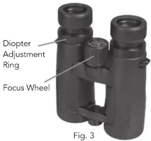 CELESTRON Granite ED - SETTING THE DIOPTER / FOCUSING - 2