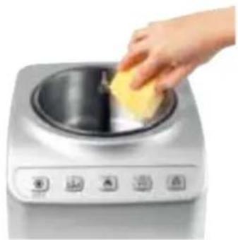 MAGIMIX Gelato Expert 11680RW - Stopping the machine - 4