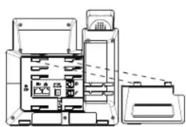 GRANDSTREAM GRP2612 - Instalacja Telefonu (podstawka na Telefon): - 1