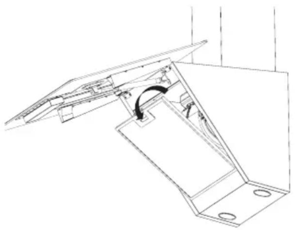 GRUNDIG GDS2460B - Demontarea filtrelor din aluminiu - 1
