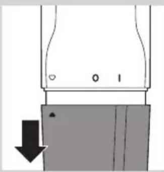 PHILIPS Gostyler NT9140 - Installation des piles - 2