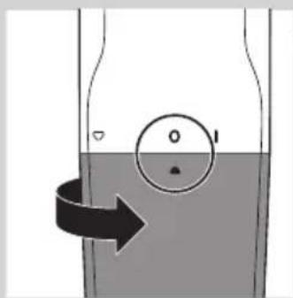 PHILIPS Gostyler NT9140 - Placing the batteries - 5