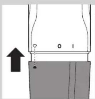 PHILIPS Gostyler NT9140 - Placing the batteries - 4