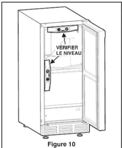 ELECTROLUX E15IM60GPS - Mettre l'appareil à niveau. - 1