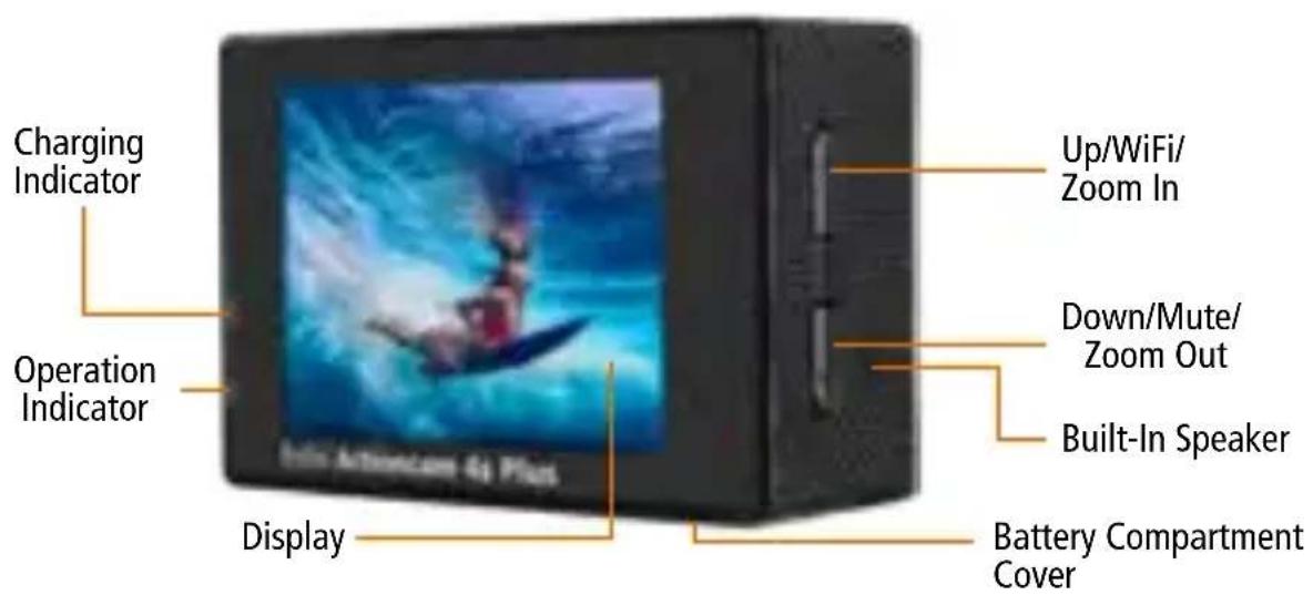 ROLLEI Actioncam 4s Plus - Camera Description - 2