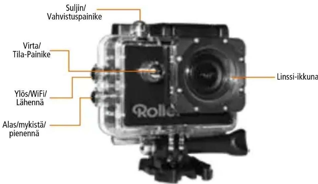 ROLLEI Actioncam 4s Plus - Vedenpitävä kotelo - 1