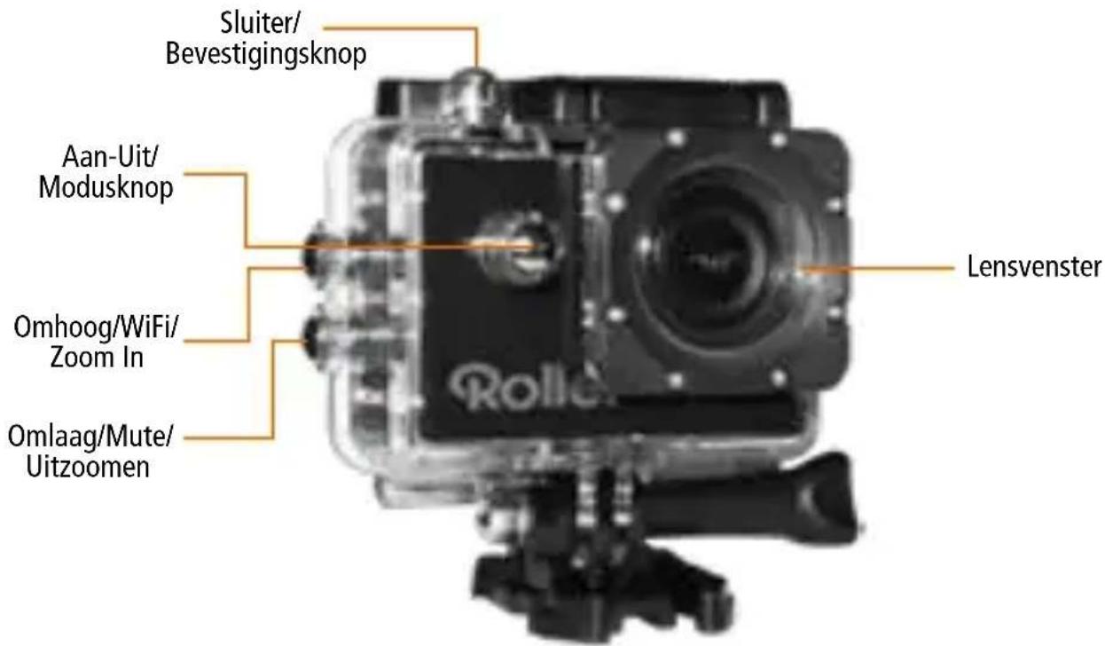 ROLLEI Actioncam 4s Plus - Waterdichte koffer - 1