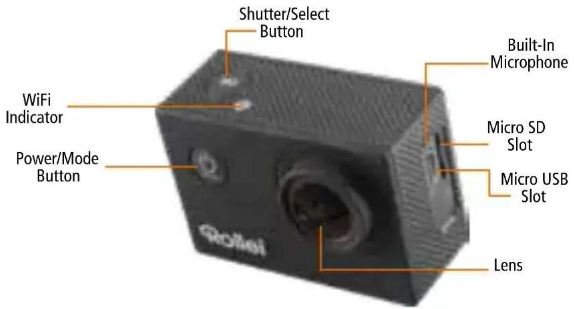 ROLLEI Actioncam 4s Plus - Camera Description - 1