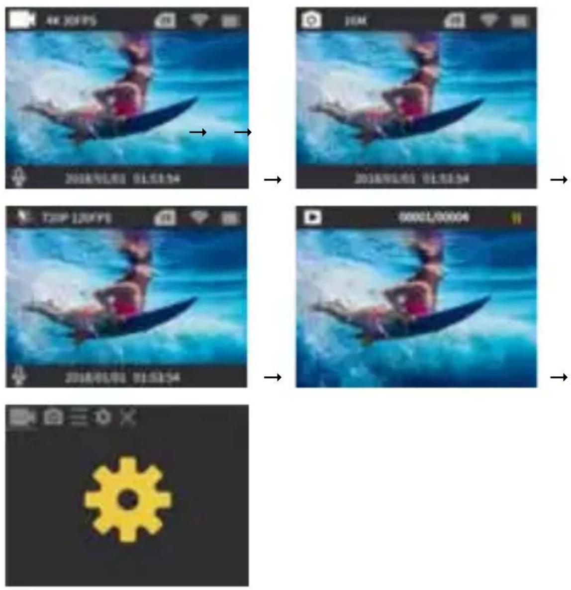 ROLLEI Actioncam 4s Plus - Kiihottua - 1