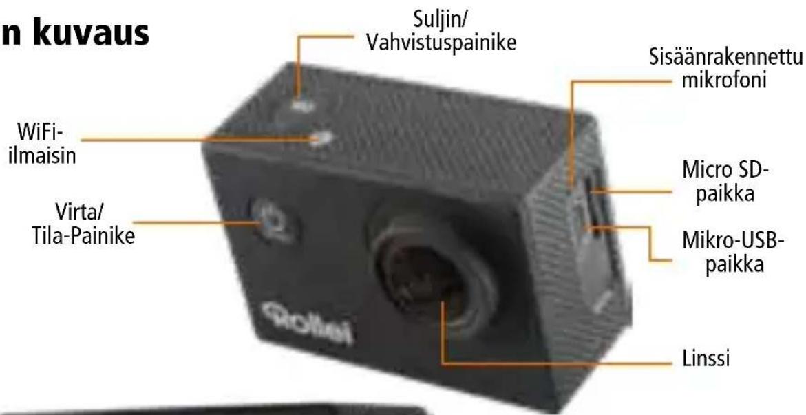 ROLLEI Actioncam 4s Plus - Tuotteen ominaisuudet - 1