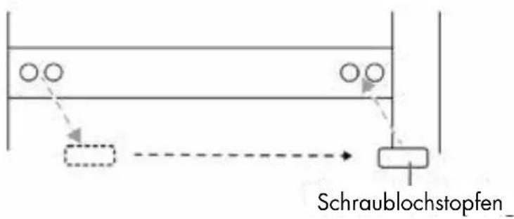 Veripart VPKVC176W - DIE ÖFFNUNGSRICHTUNG DER TÜR UMKEHREN - 9