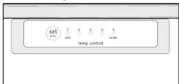 FRIGIDAIRE FFET1222Q - Control de temperat ura - 1