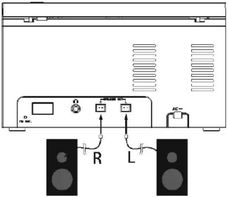 MEDION LIFE P64187 (MD 44087) - Collegamento degli altoparlanti in dotazione - 1