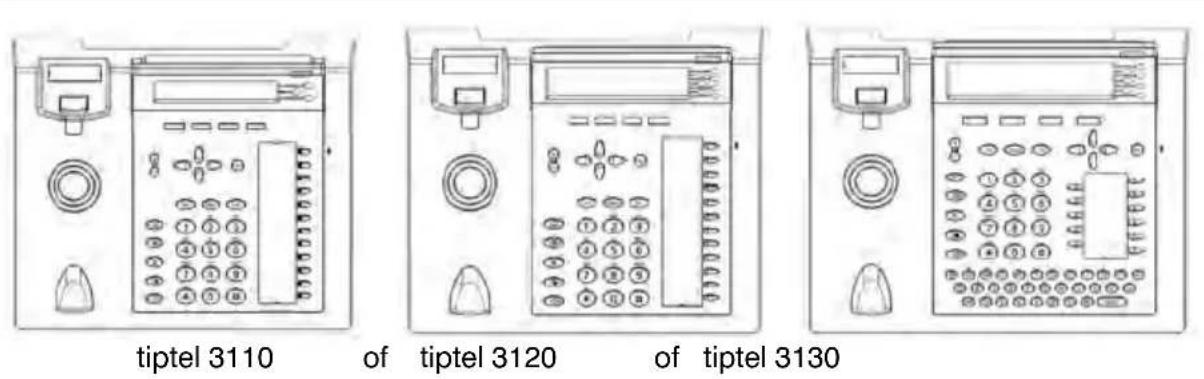 TIPTEL 3120 - Inhoud van de verpakking - 1